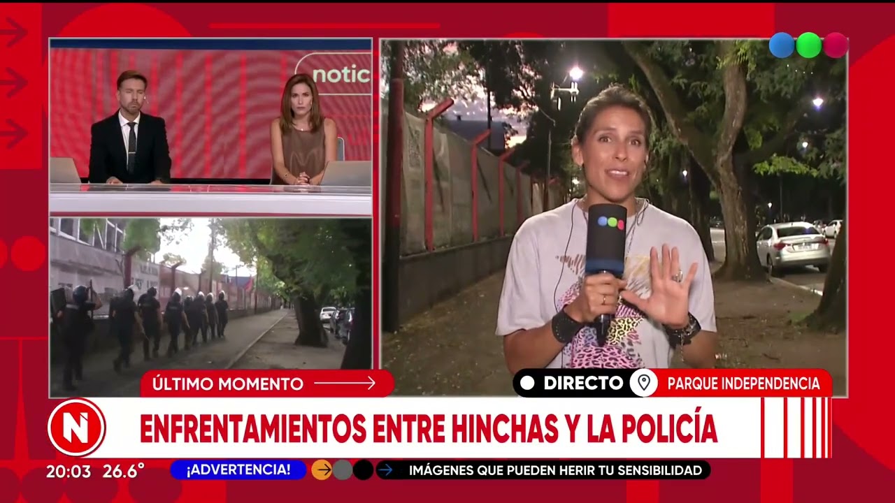 Incidentes en el Coloso  hinchas leprosos adentro del club TELEFE ROSARIO