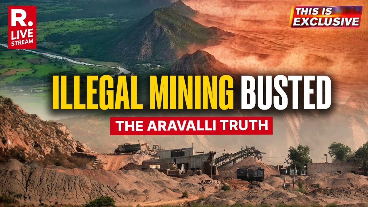 This Is Exclusive LIVE: The Aravalli Truth | Illegal Mining In Hills Exposed