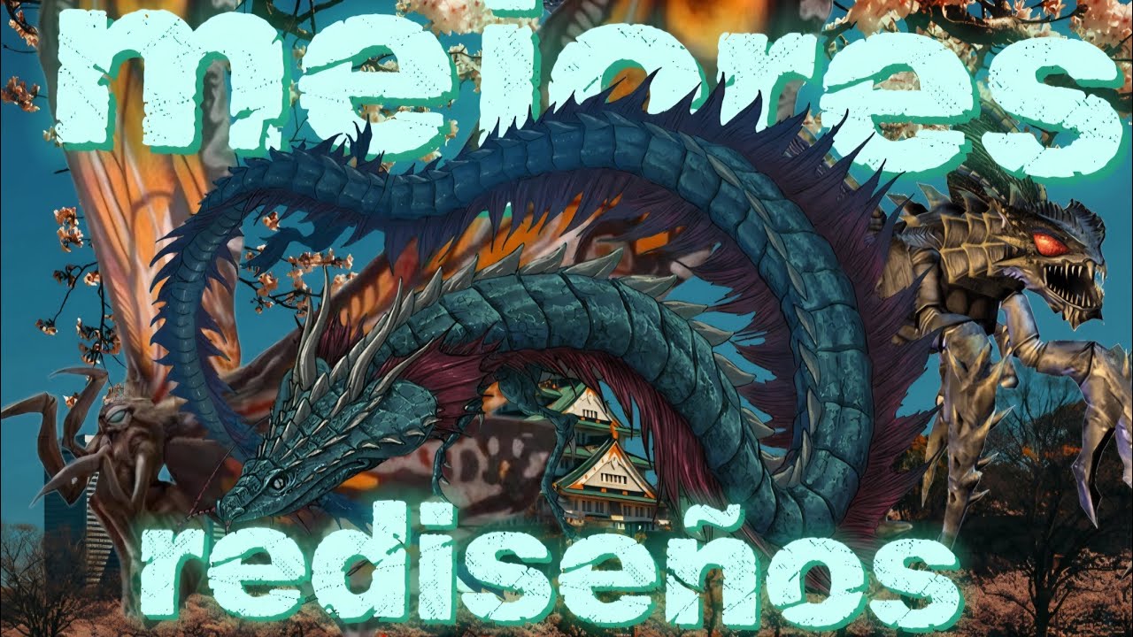 Perte 2 -top 5 mejores rediseños de kaijus de la saga godzilla 