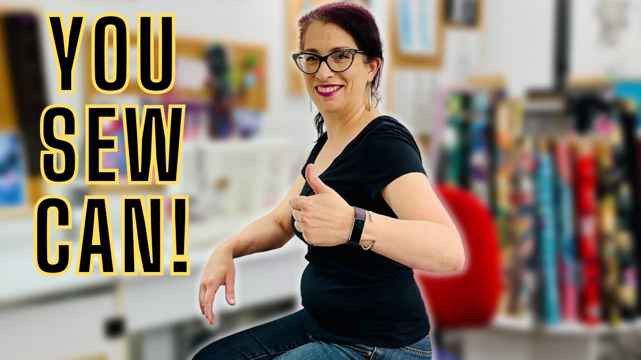 The pep talk you need to get sewing