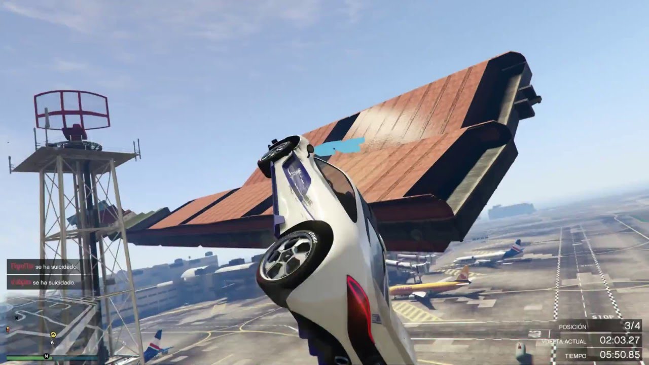 GTA 5 ONLINE - EN LA ÚLTIMA CURVA! - CARRERA GTA 5 ONLINE