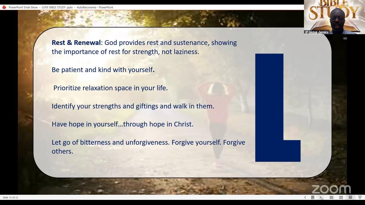 Bible Study : Life Series - Love.  Part 3