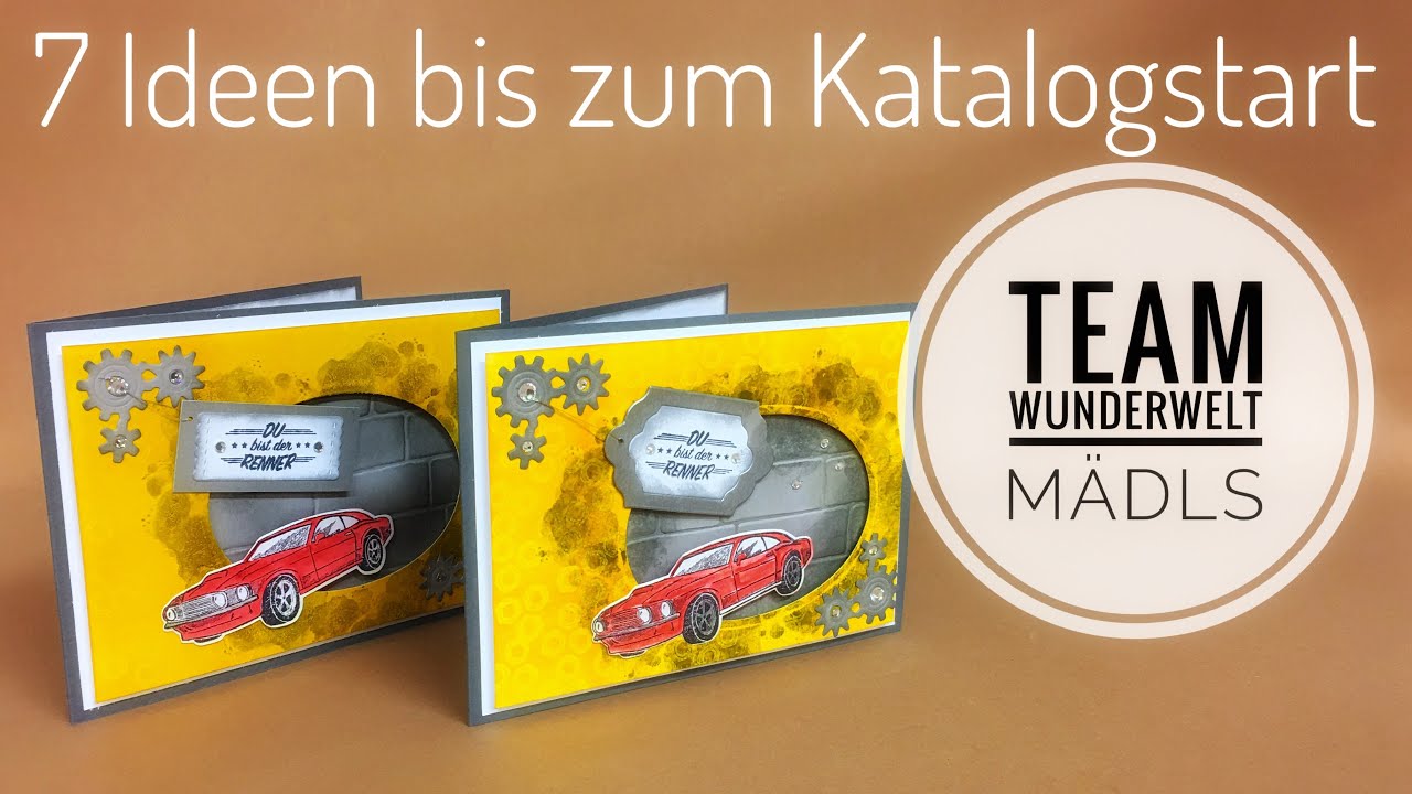 Anleitung M&auml;nnerkarte mit dem Stempelset Werkstattworte von Stampin Up