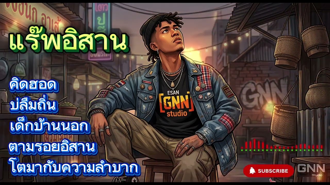 รวมแร๊พอิสาน - ฟังเพลินๆ🎧 - [GNN Studio] - คิดฮอดบ้าน 🔥เพลงใหม่ล่าสุด💥 2026