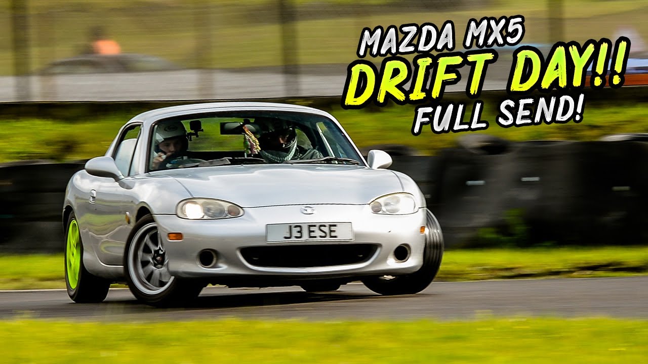 MY FIRST EVER DRIFT DAY!! *MAZDA MX5!*