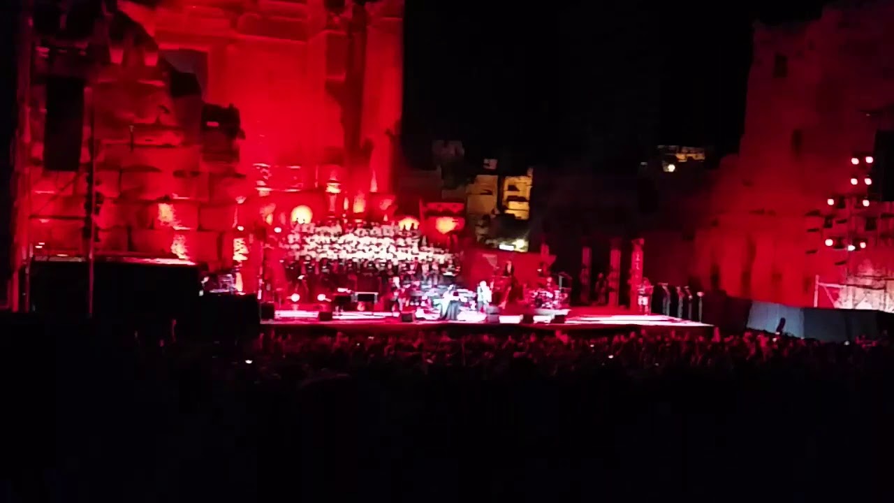 Red and Black Light. Ibrahim Maalouf Baalbeck 22 Juillet 2017