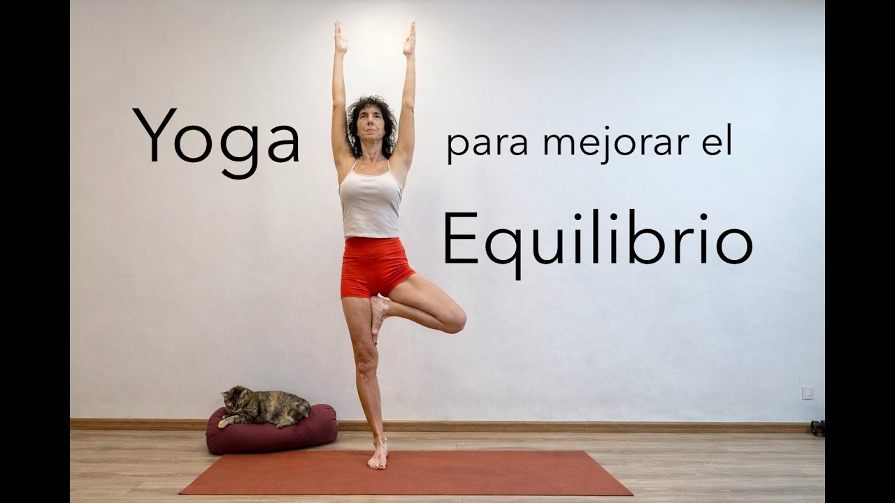 Clase de Yoga para mejorar el equilibrio | 12 minutos.