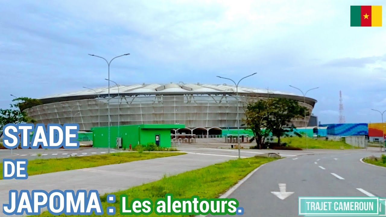 (Douala - Cameroun) Stade de Japoma : Les alentours  - Trajet Cameroun