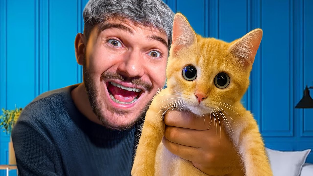 J'ai Adopté un CHATON ! (elle est folle)