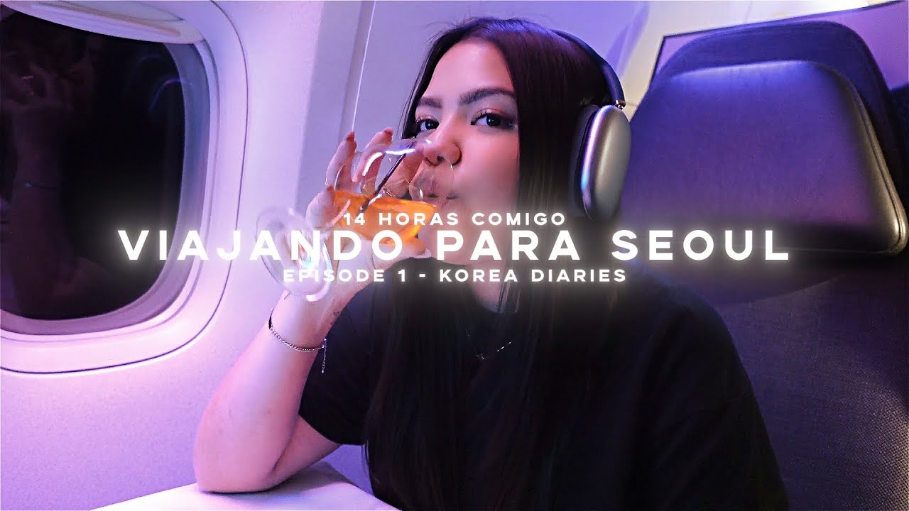 VIAJANDO COMIGO PARA A COREIA DO SUL - QATAR AIRWAYS