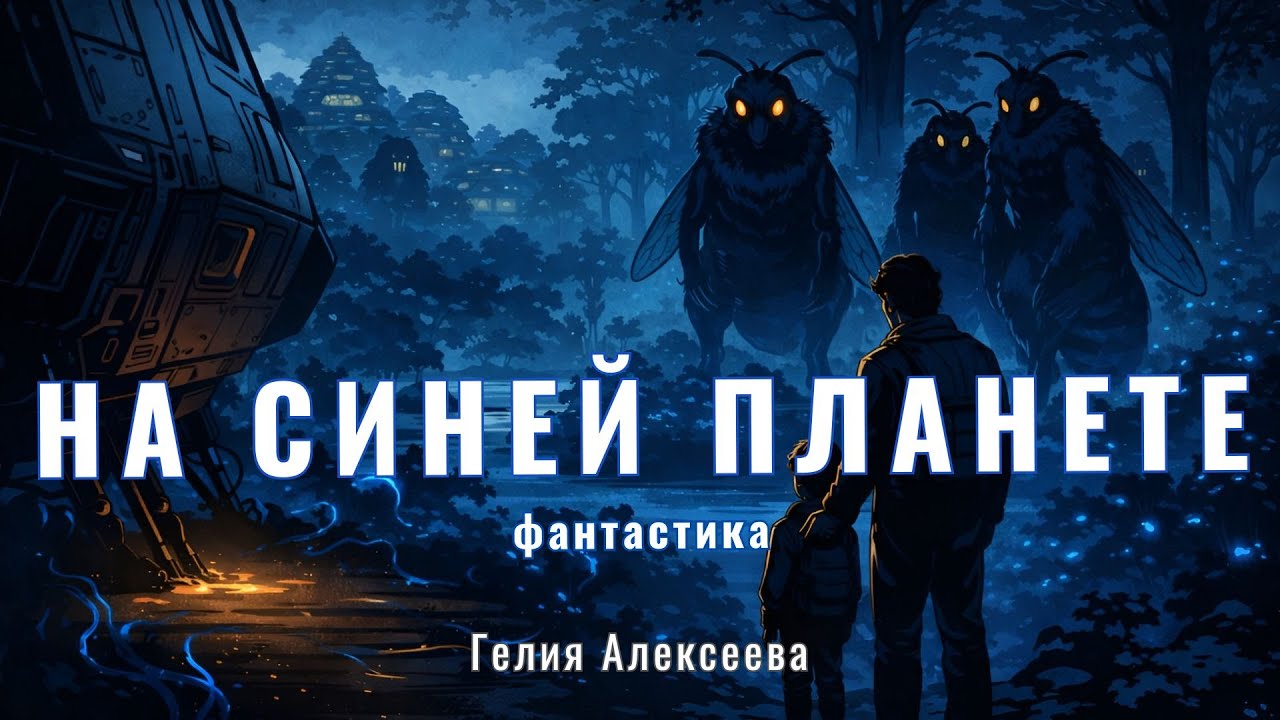 На синей планете. Фантастика. Аудиокнига. Гелия Алексеева