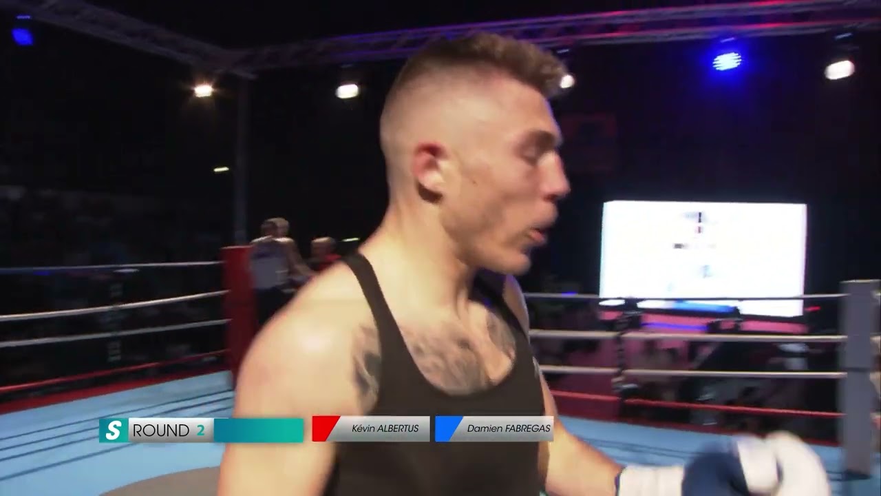 Finale M75 Mi-moyen : Damien Fabregas vs Kevin Albertus