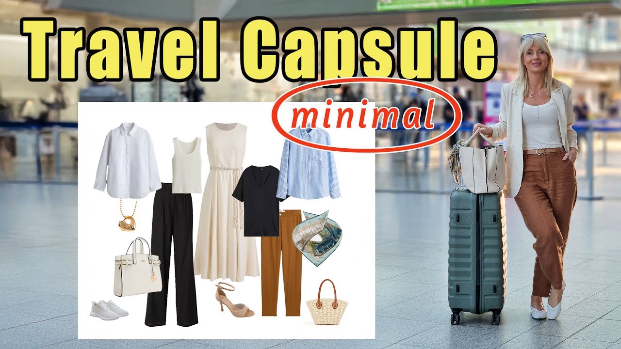 Urlaubsgarderobe 🌍 | Reisen mit nur 14 Teilen