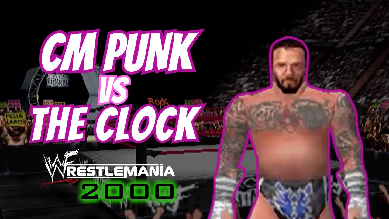 How Long Can CM PUNK Survive a Battle Royal in WWF WrestleMania 2000?