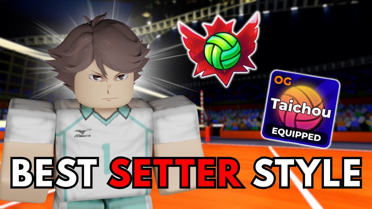 taichou is the greatest setter style in volleyball legends