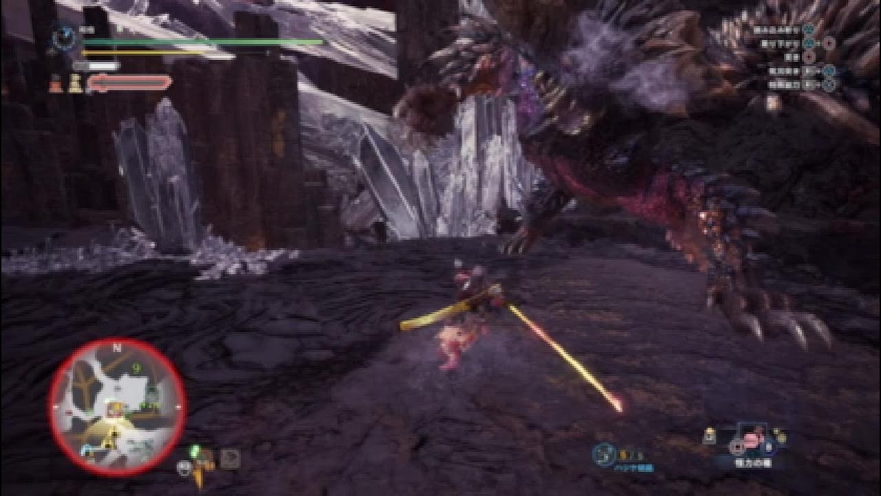 MHWI　歴戦王ネギ　上位装備太刀　9分21秒