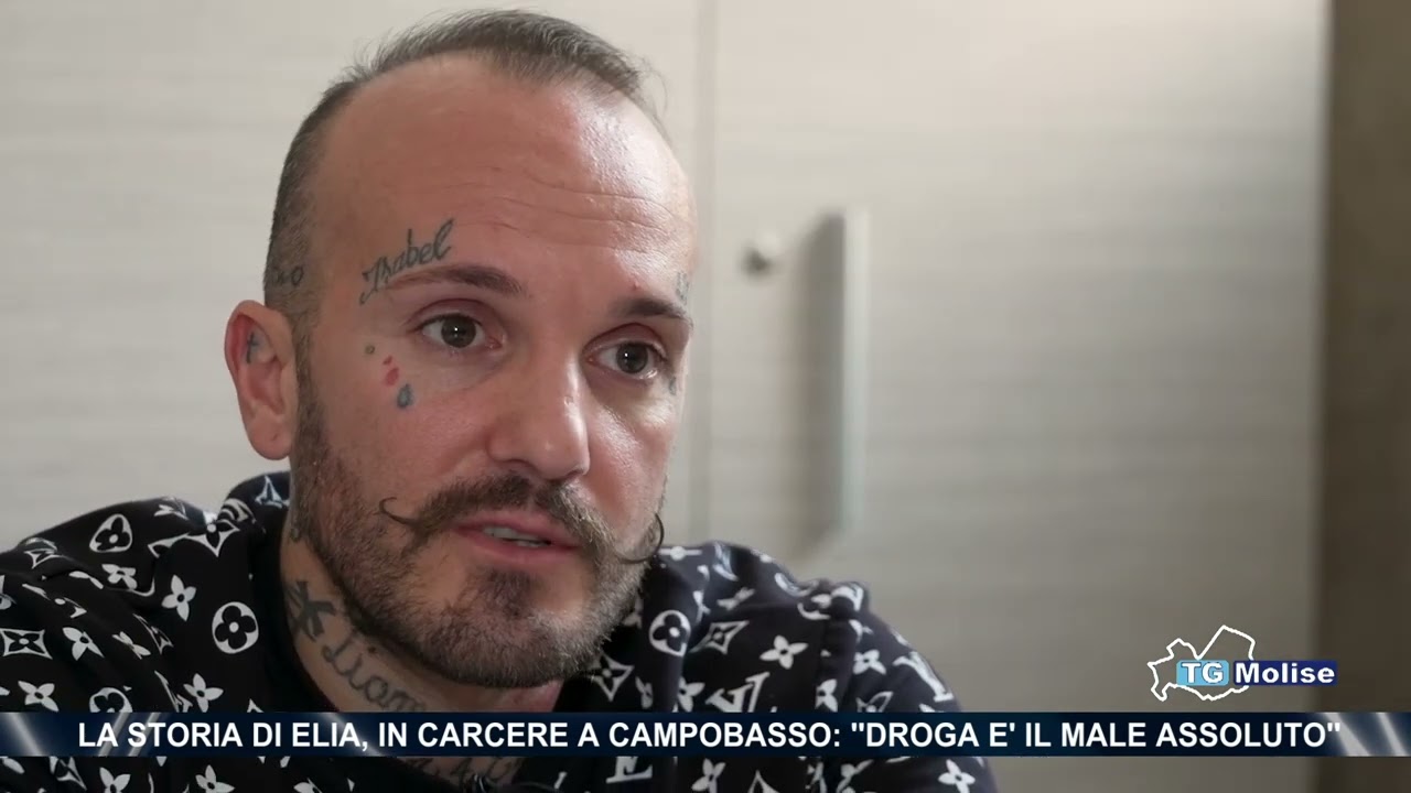 La storia di Elia, in carcere a Campobasso: ''droga è il male assoluto''