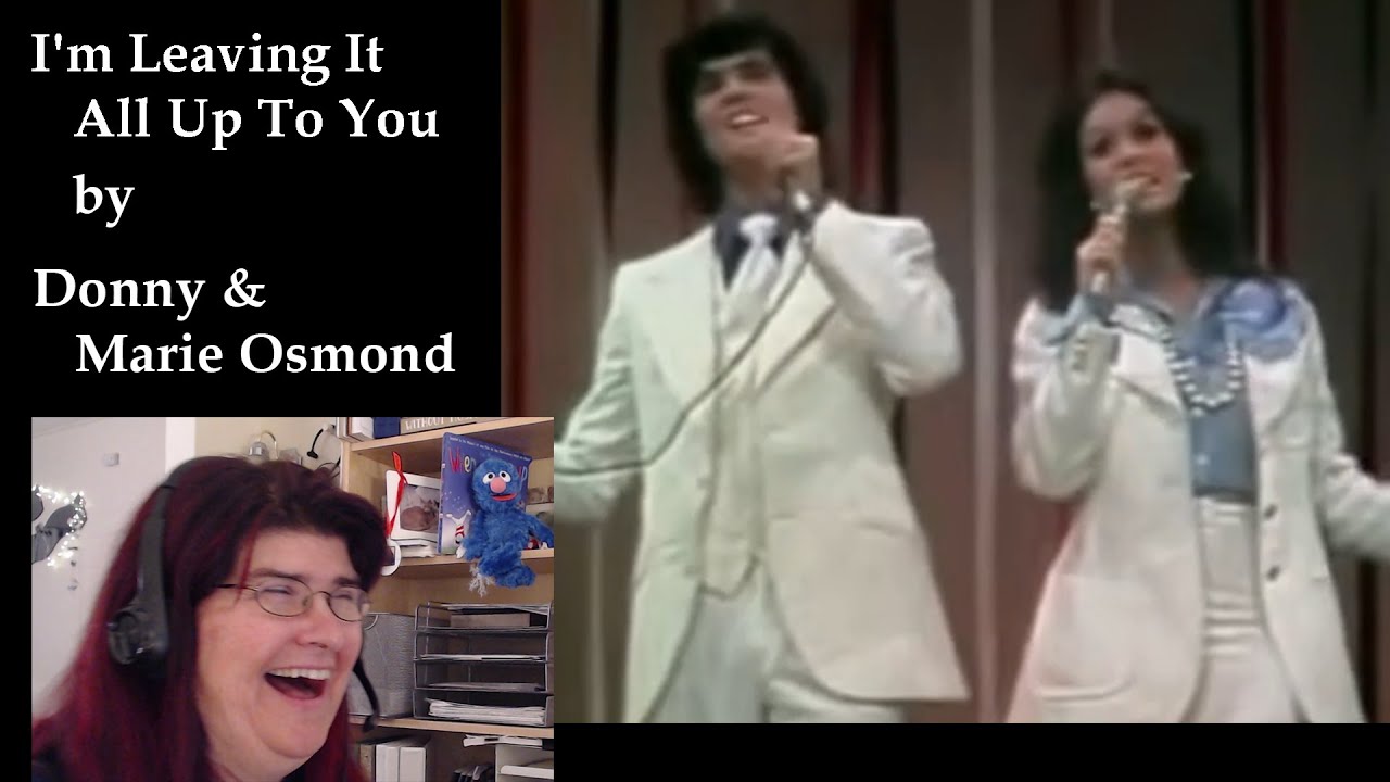 I'm Leaving It All Up To You by Donny & Marie Osmond | Blast from the Past! | Music Reaction Video