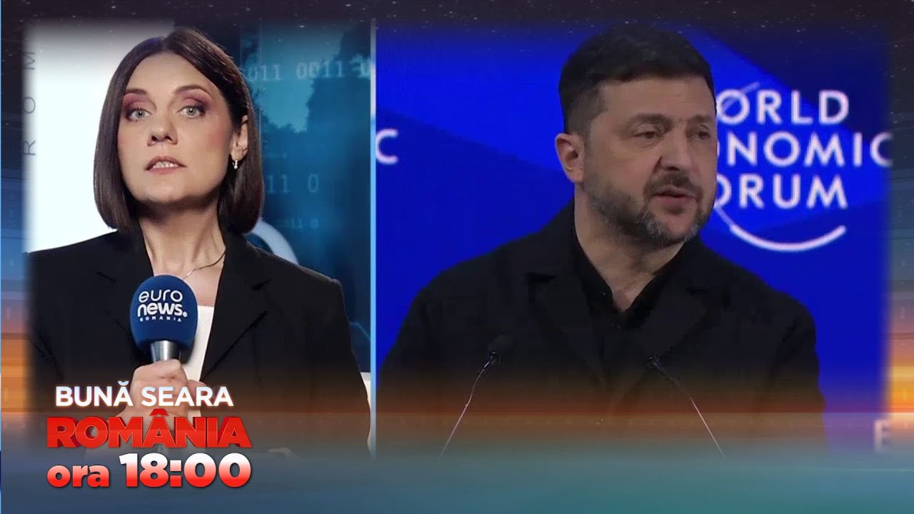 Știrile Euronews România - de la ora 18:00 - 23 ianuarie 2026