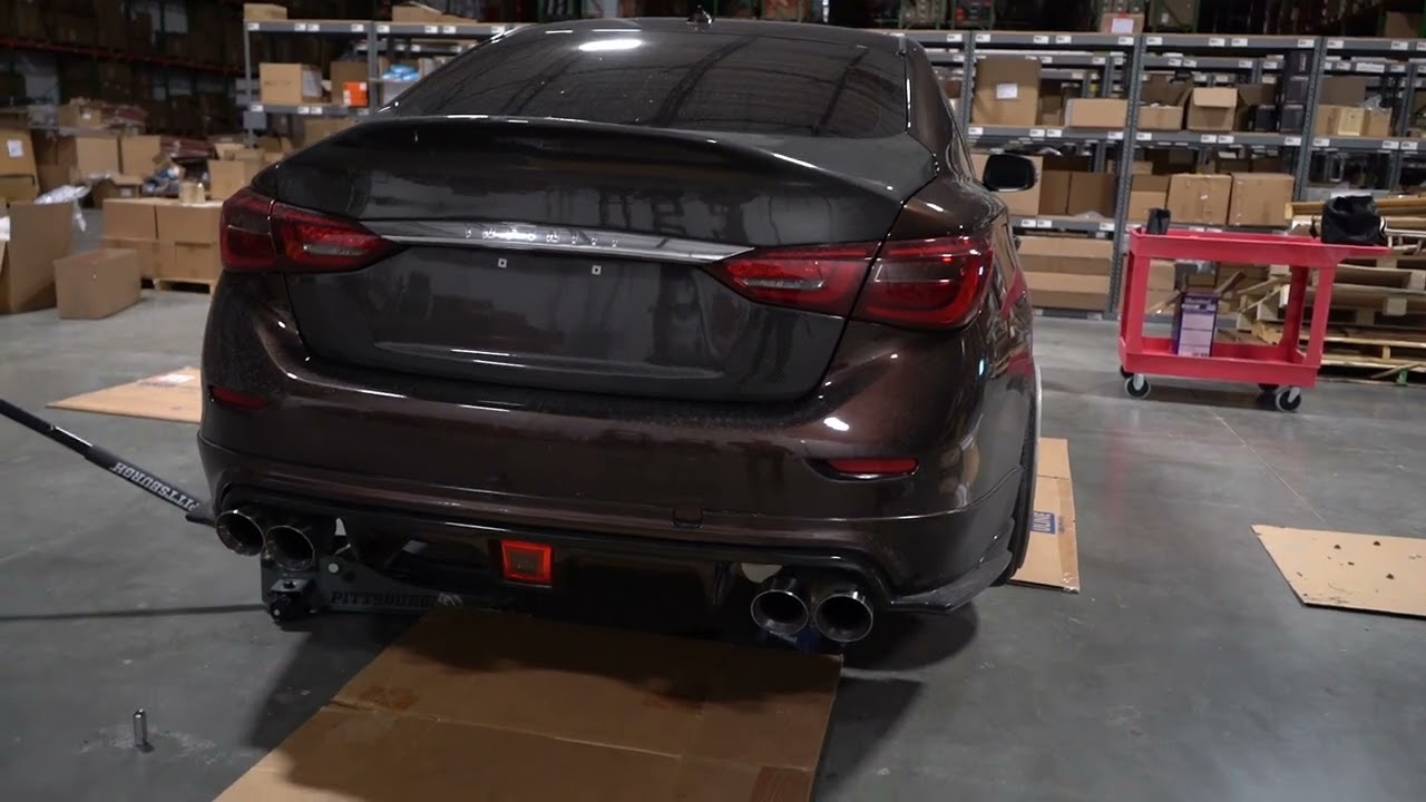 Infiniti Q50 - Rev9 Y-Pipe/Mid-Pipe to Helmholtz Axleback