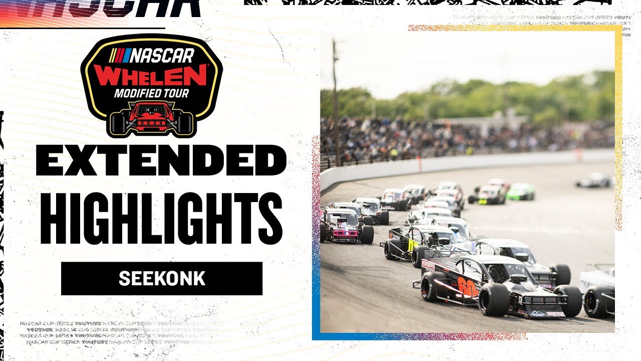 NASCAR Whelen Modified Tour Official Highlights: J&R Precast 150 at Seekonk Speedway