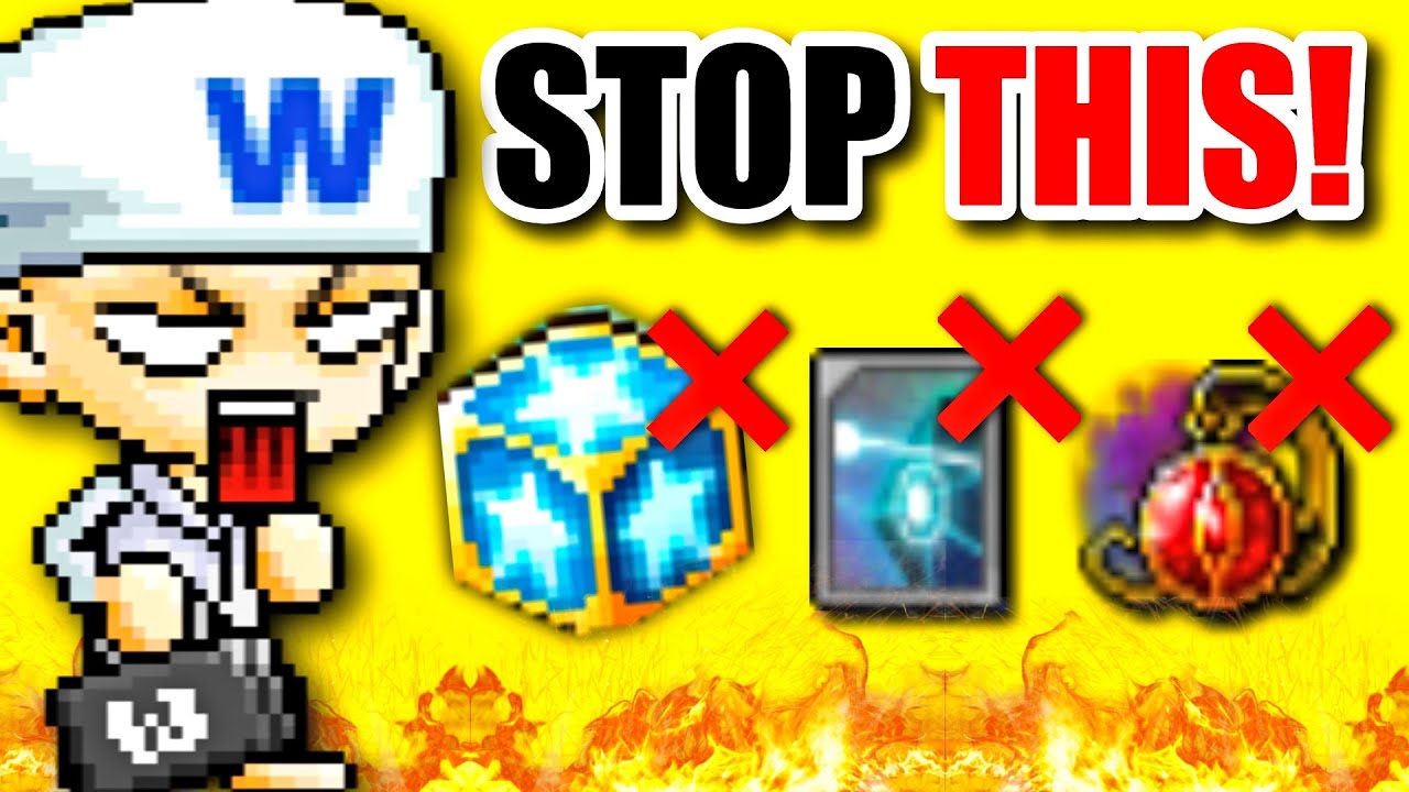 10 худших ошибок игроков MapleStory
