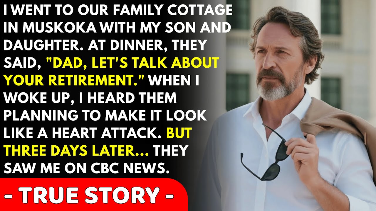 My Children Drugged Me At Our Cottage To Steal My Company But 3 Days Later They Saw Me Walk Into...