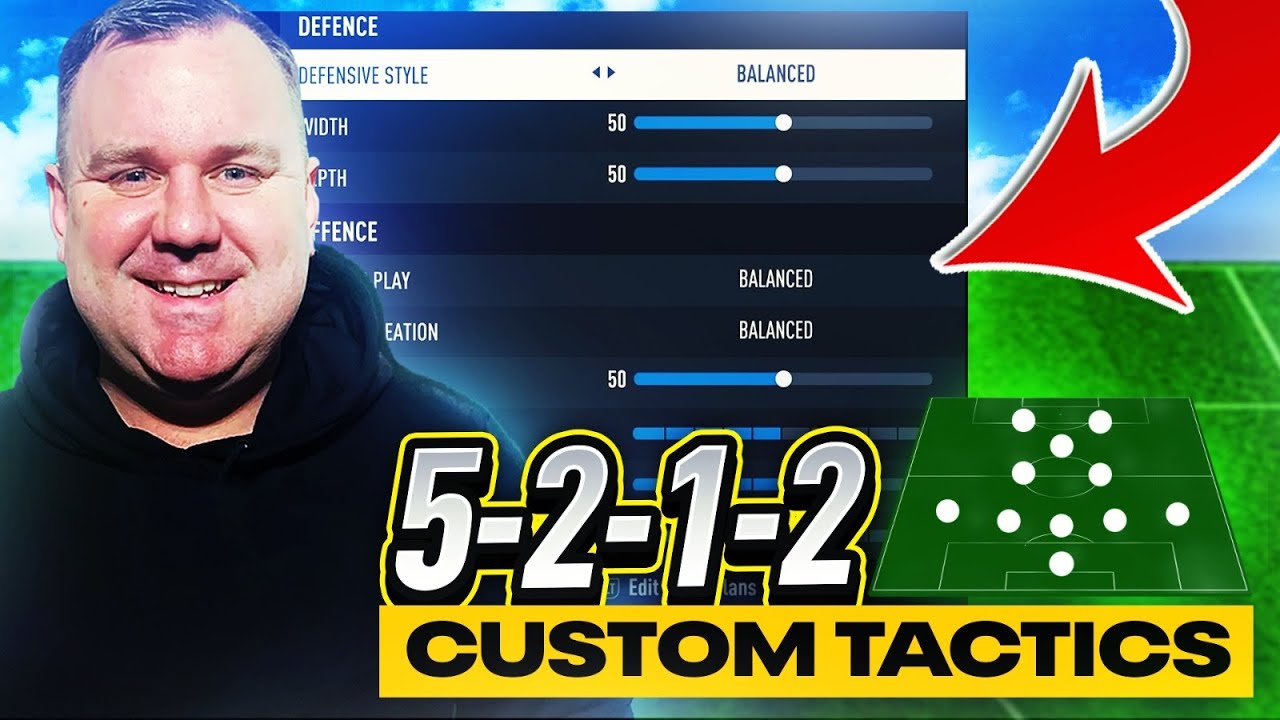 EAFC 24 - THE BEST 5212 CUSTOM TACTICS & PLAYER INSTRUCTIONS!!