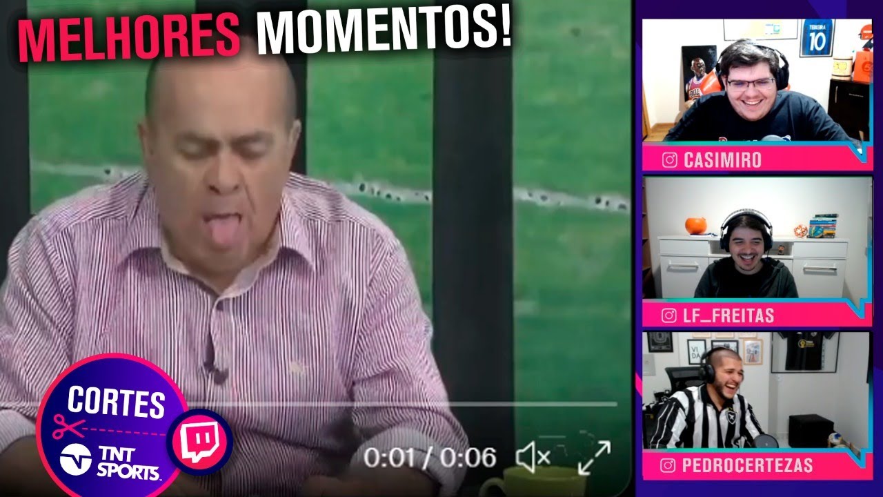 CASIMIRO, CERTEZAS E LUÍS REAGEM A GRANDES MOMENTOS DO TREM BALA! - Cortes TNT Sports