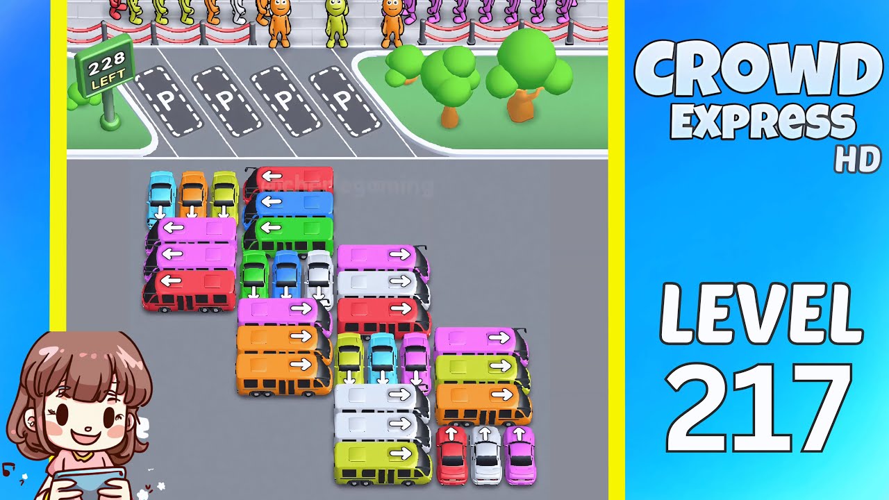 Crowd Express Level 217 Solution Walkthrough
