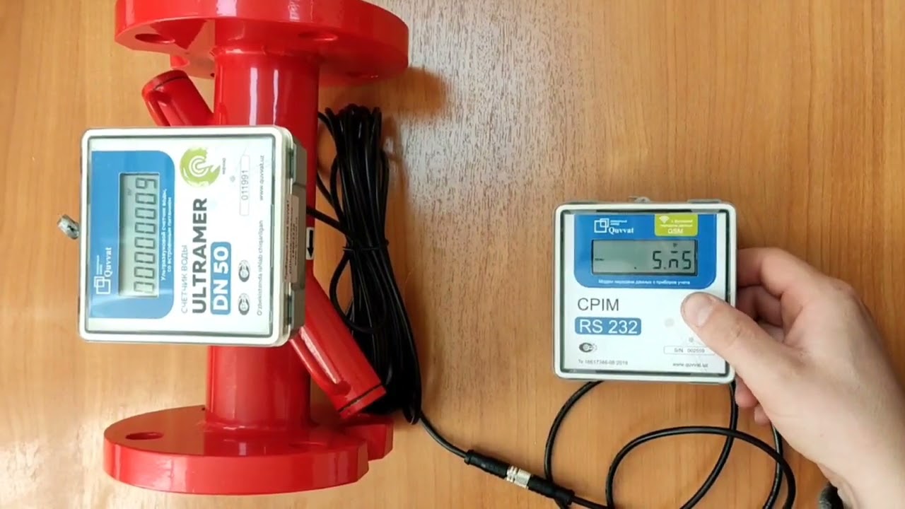 Ультрамер - подключение счётчика воды к модему