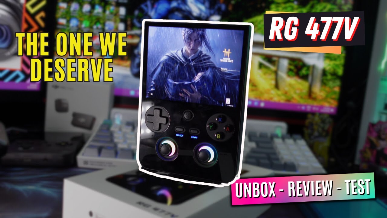 Retro Games Reimagined: Anbernic RG477V