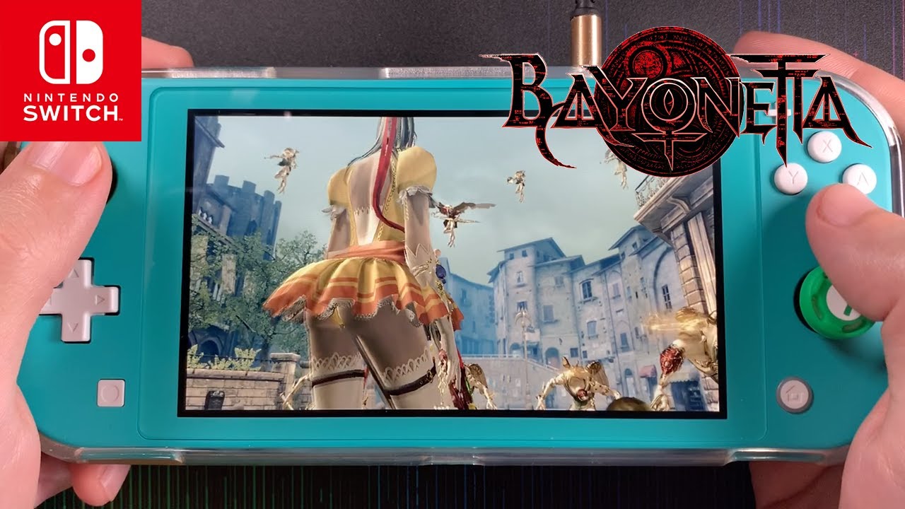 Bayonetta 1 on the Nintendo Switch Lite - part 3