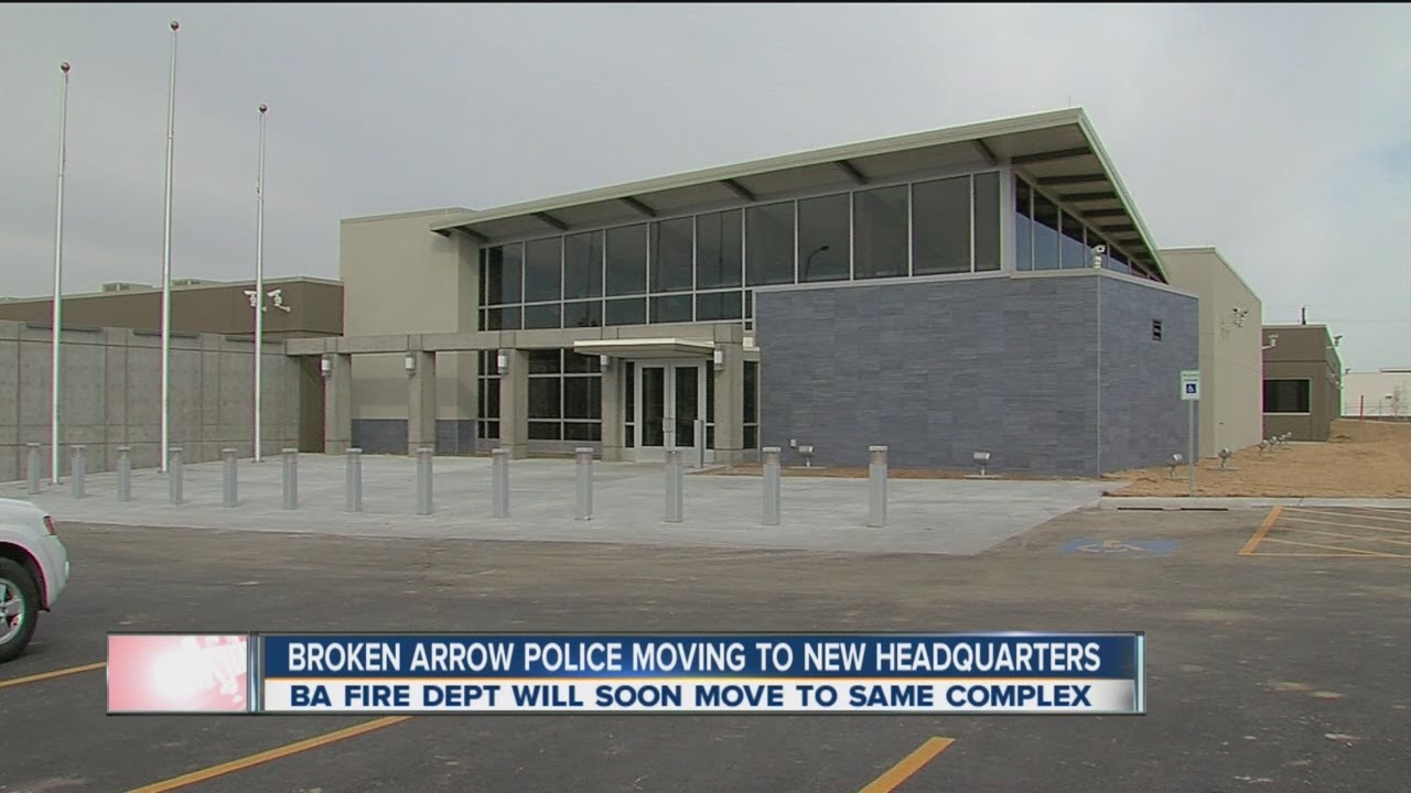 Broken Arrow police and fire departments moving to new public safety complex off of B.A. expressway