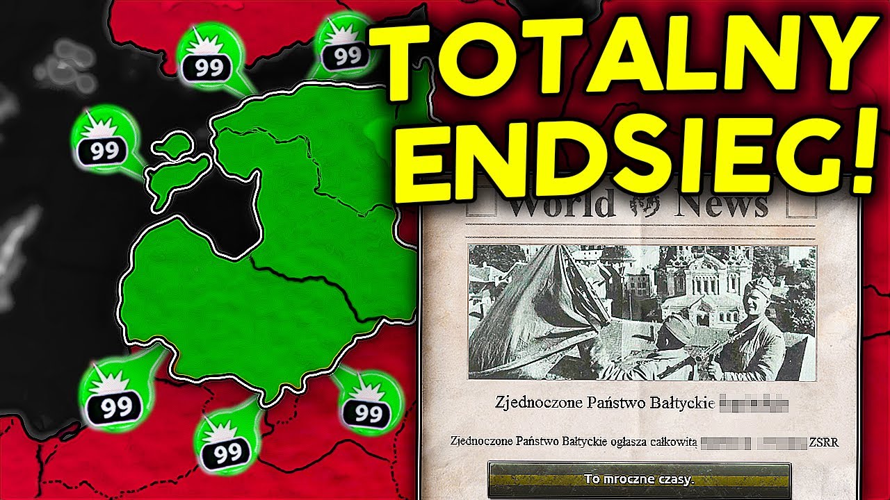 TOTALNY ESTOŃSKI ENDSIEG czyli PSYCHA SIADA W A-Z! - HEARTS OF IRON 4