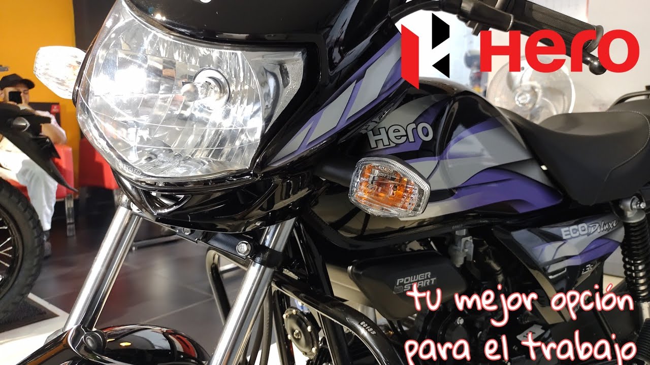 Nueva Hero eco 100 deluxe / modelo 2023. ¿usted ya sabía de lo nuevo que ofrece, precio, interesante