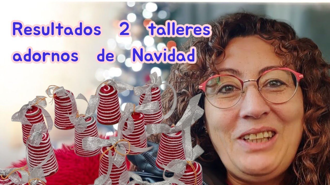 No te imaginas cómo quedaron estos adornos de Navidad. Ven a visitar un centro cívico. 