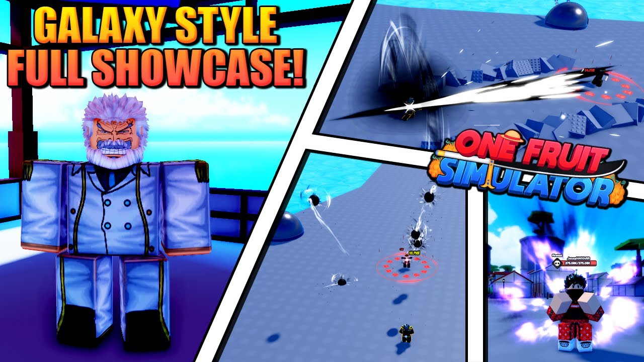 Как получить полную версию Garp Galaxy Style в One Fruit Simulator