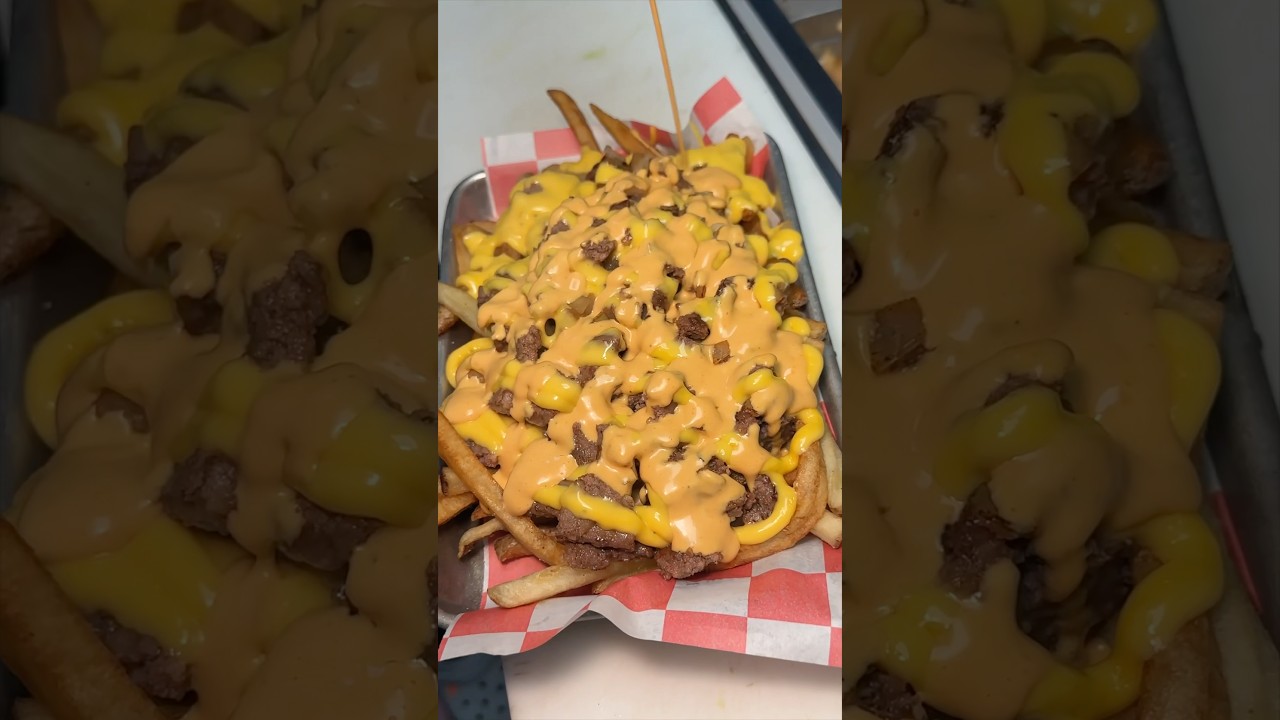 LOADED BEEF FRIES for the WIN from Zalim Hot Chicken in Englewood, NJ! 🔥 Who&rsquo;s hungry? DEVOURPOWER