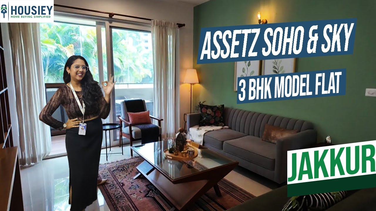 Assetz Soho & Sky Jakkur | Luxury 3BHK Model Flat Tour in Bangalore | Price & Review 2025