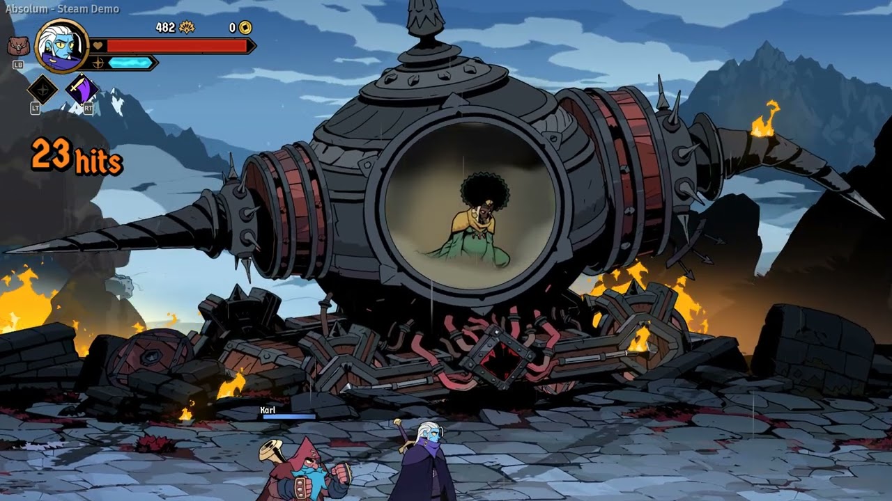 Absolum Demo (Guard Crush, Supamonks, Dotemu, Gamirror Games, Steam)