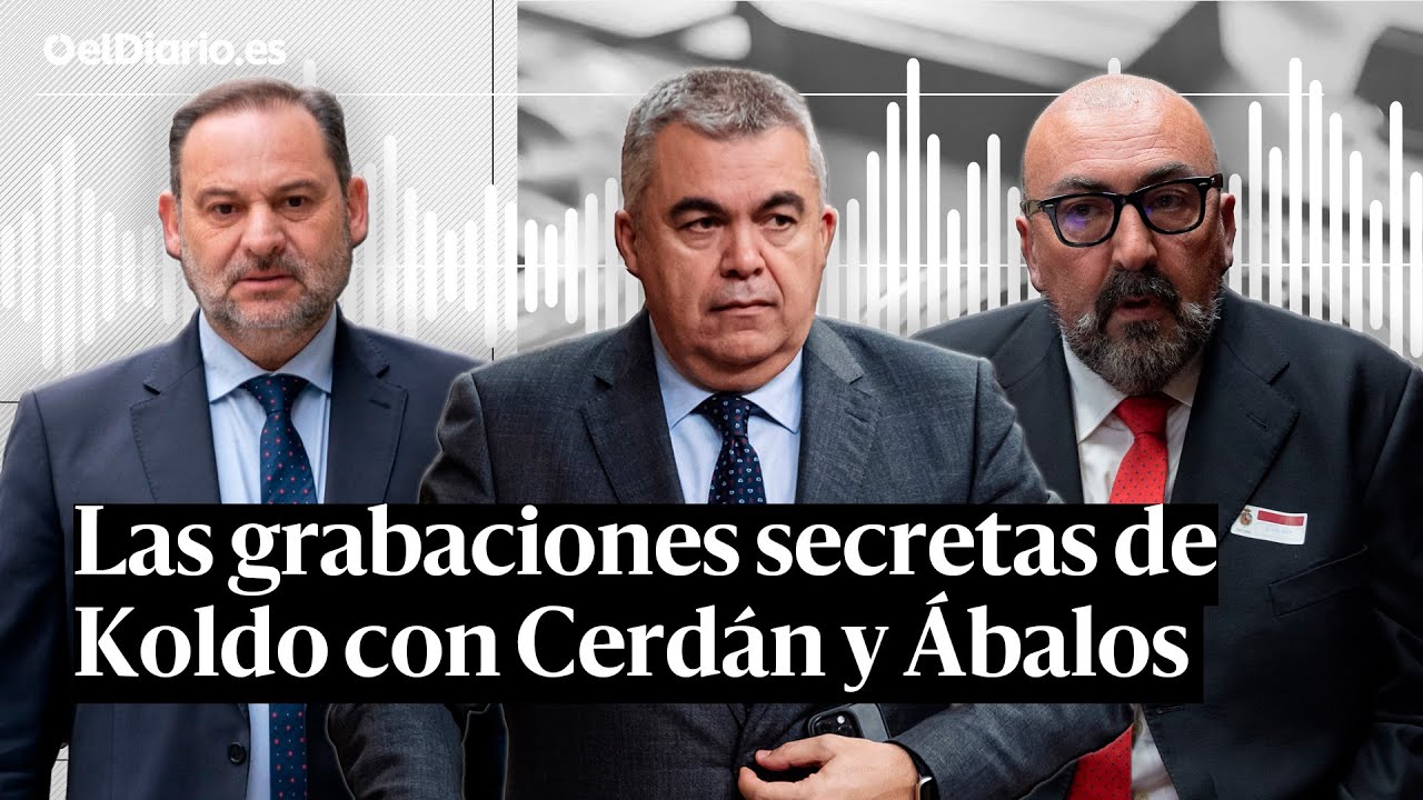 Resumen de los #AUDIOS entre #CERDÁN, #KOLDO Y #ÁBALOS en los que se reparten DINERO y MUJERES