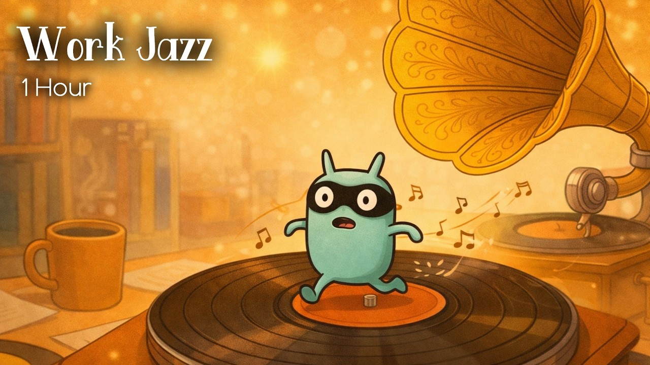 Riff Rakkun Running on a Record 🎷 | 1 Hour of 1930s Swing Jazz