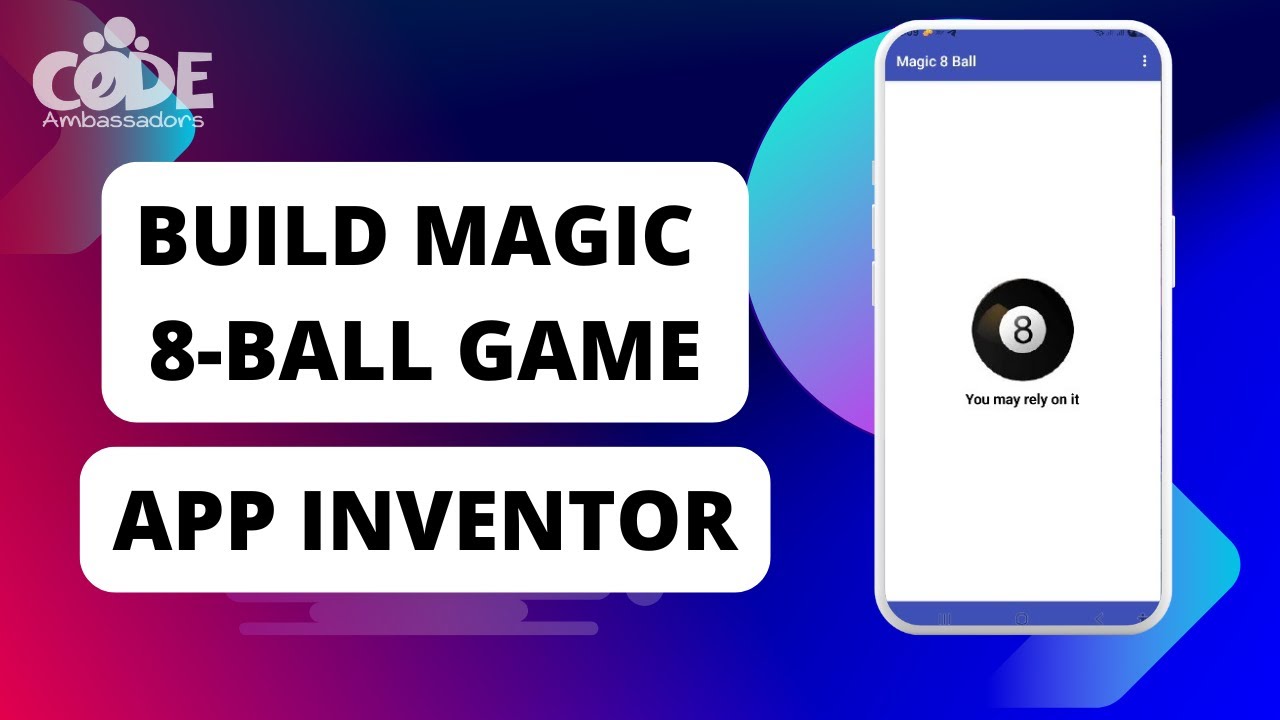 Build a Magic 8-Ball App with MIT App Inventor | Beginner App Project Tutorial