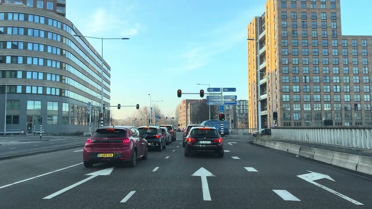 Driving in Amsterdam | Amsterdam Noord POV