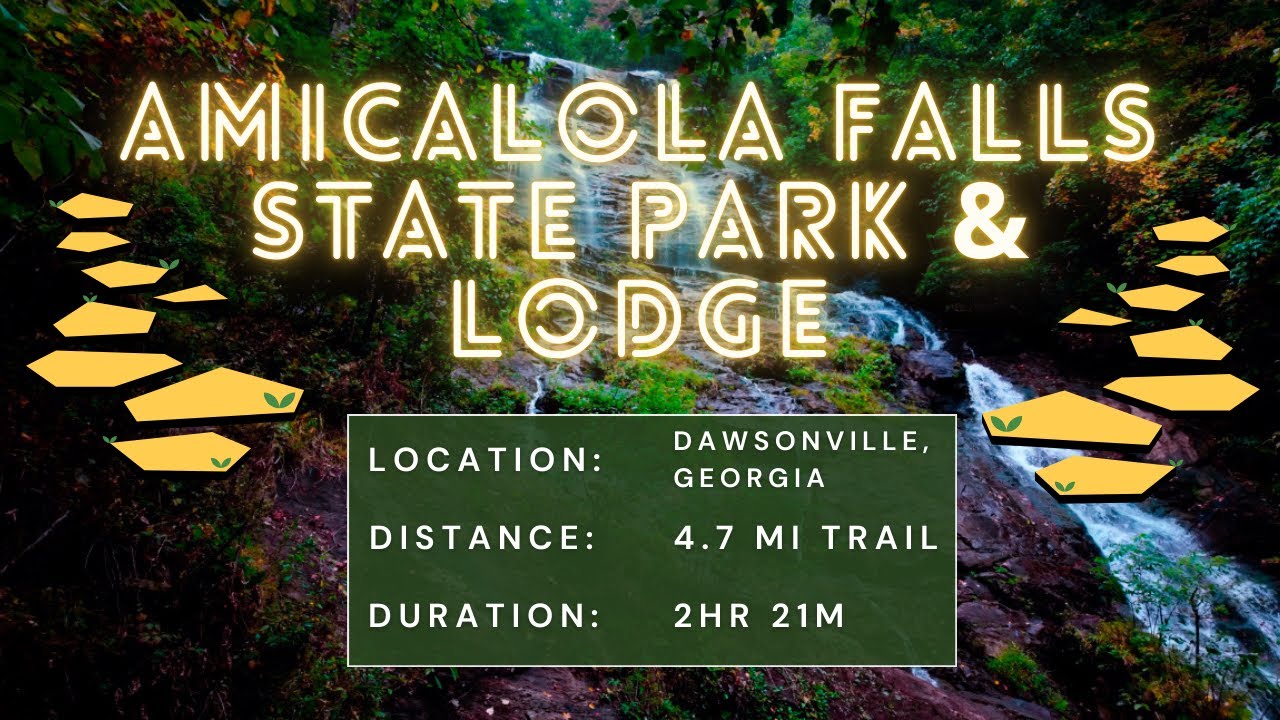 THE MOST EPIC Waterfall in Georgia at Amicalola Falls!