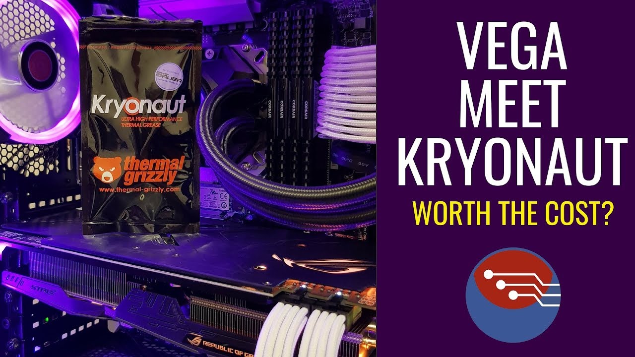 Vega 64 + Thermal Grizzly #Kryonaut - Expensive Placebo or Thermal Champion