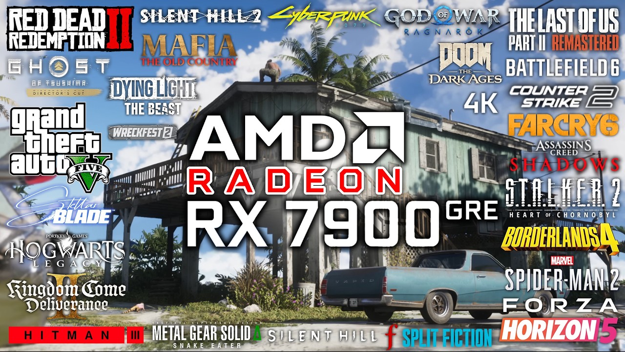 RX 7900 GRE in 2025 - Test in 30 Games (4K)