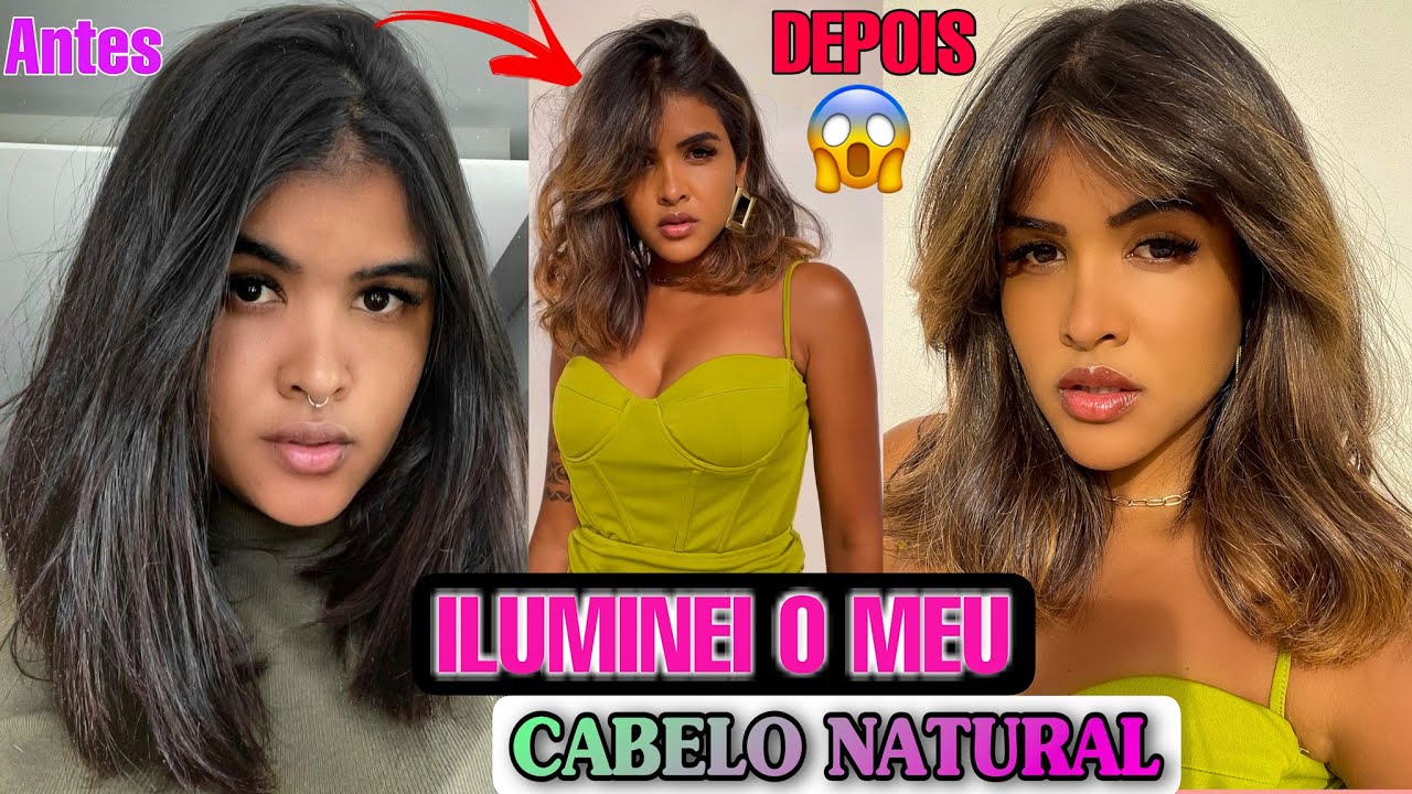 MUDEI O VISUAL E ILUMINEI TOTALMENTE O CABELO!!