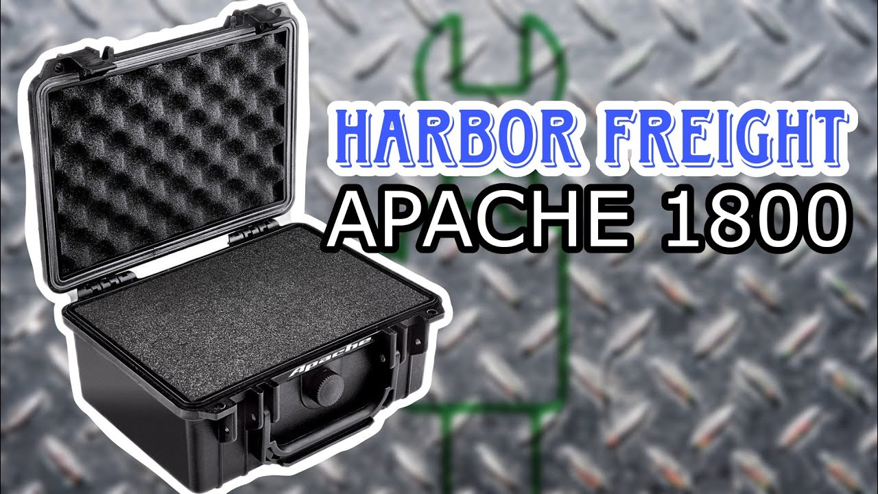 Harbor Freight Apache 1800 Hard Case!